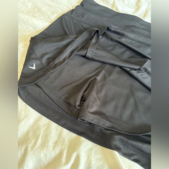Callaway NWT women’s black skirt large shape control golf tennis skort - Picture 6 of 9
